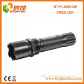 Factory Sale High Quality Cheap Price Beam Focus Zooming 3watt Power Style Cree led Flashlight Torch For Outdoor and Home